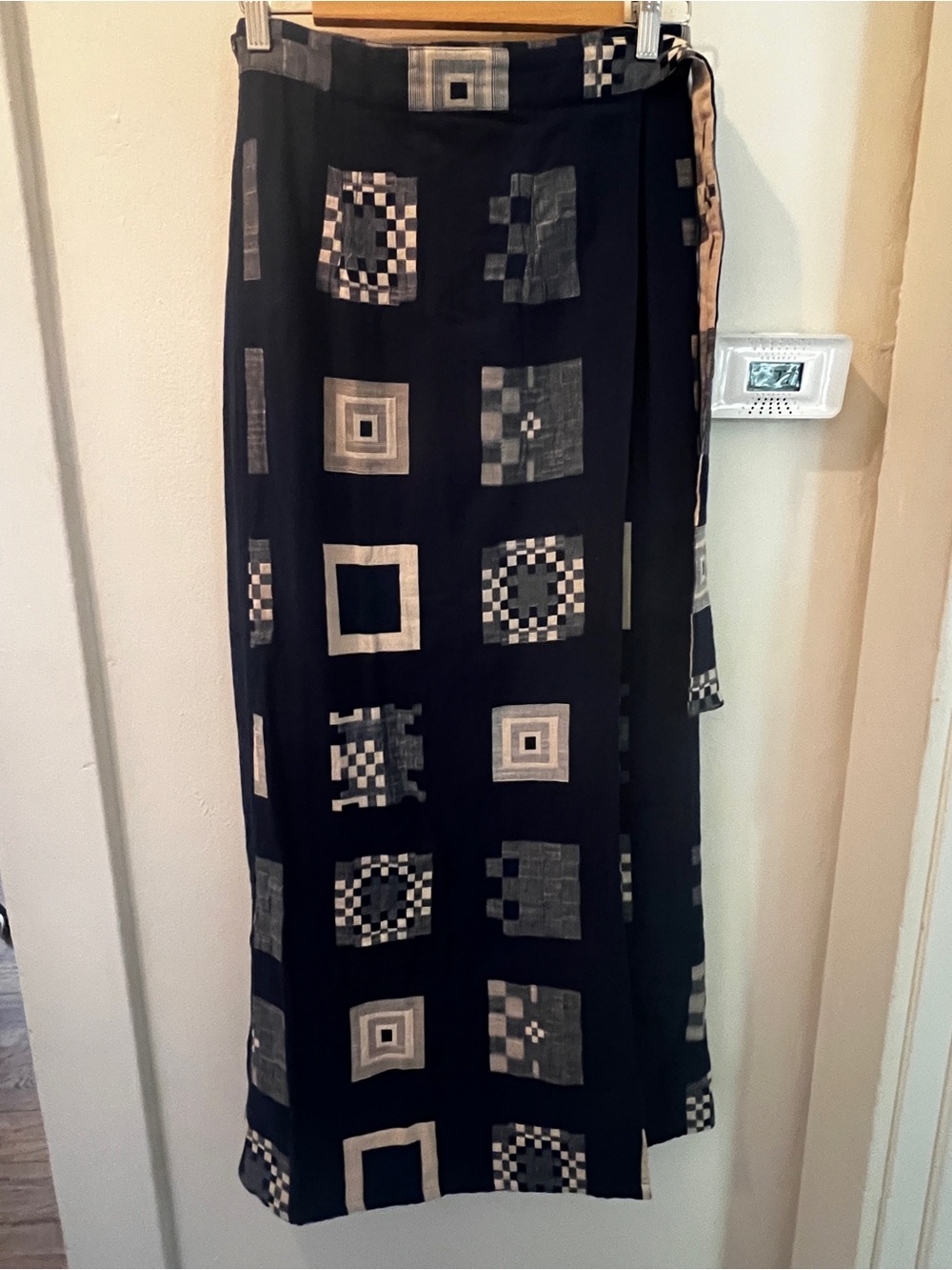 ace and jig Wrap Skirt in mediterranean